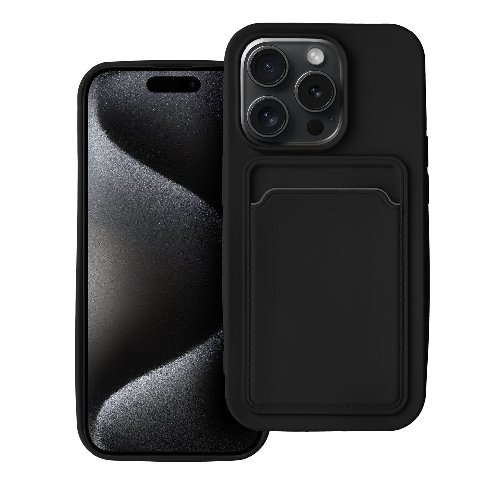 Viedtālruņa aizmugurējais vāciņš Apple iPhone 15 Pro Card Case - Dažādās krāsās