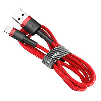 Kabelis Baseus Lightning USB-A 7.5W 2m - Sarkana
