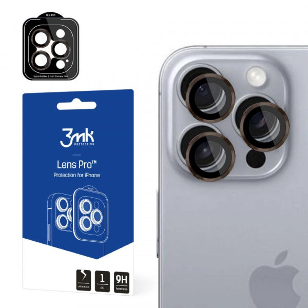 Viedtālruņa kameras aizsargstikls Apple iPhone 16 Pro Lens Pro - Dažādās krāsās