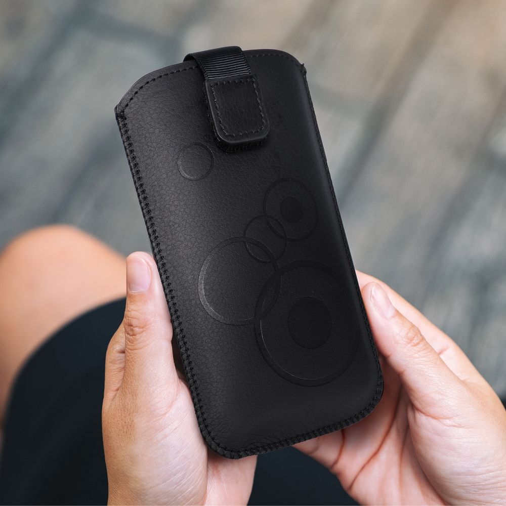 Чехол Huawei P Smart 2020 Luna book - Чёрная