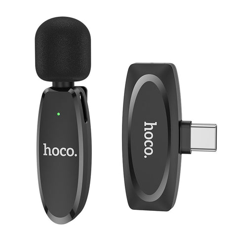 Беспроводной микрофон USB-C USB-C / Lightning L15 - Черный