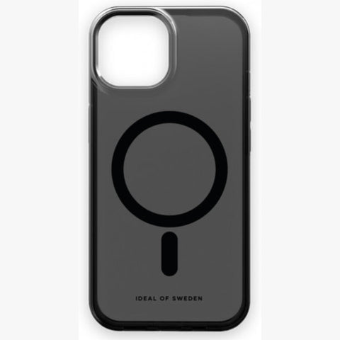 Apple iPhone 16e Clear Case Mag - Melna,Caurspīdīga