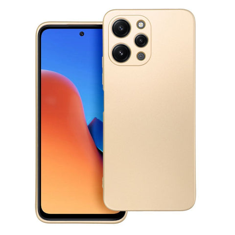 Viedtālruņa aizmugurējais vāciņš Xiaomi Redmi 12 4G Metallic - Zelta