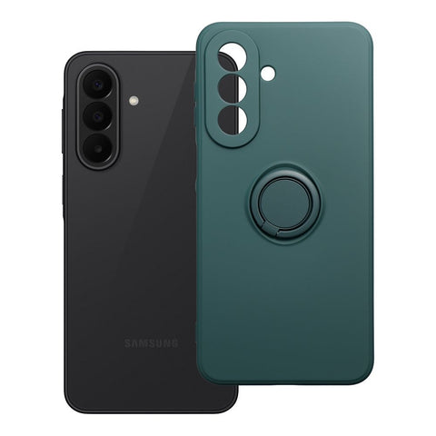 Vāciņš Samsung Galaxy A27 Silicone Ring - Tumši zaļa