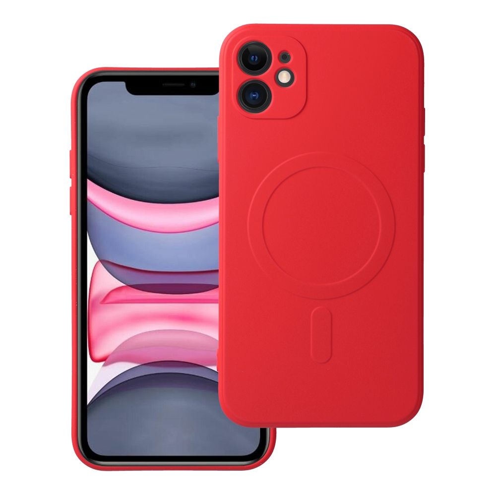 Viedtālruņa aizmugurējais vāciņš Apple iPhone 11 Silicone Mag - Dažādās krāsās