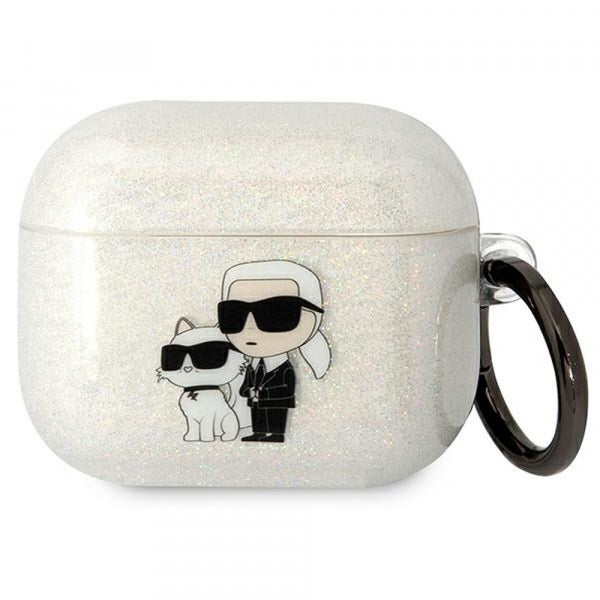 Austiņu apvalks Apple Airpods 3 / 1/2 / Pro 2 - Caurspīdīga