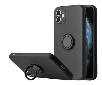 Viedtālruņa aizmugurējais vāciņš Apple iPhone 11 Silicone Ring - Dažādās krāsās