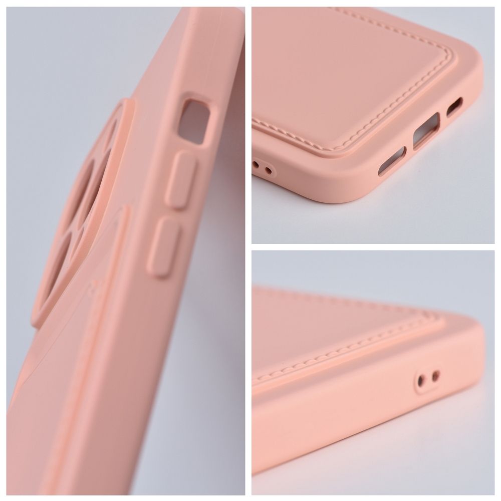 Viedtālruņa aizmugurējais vāciņš Samsung Galaxy A35 Card case - Rozā