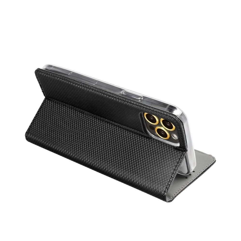 Viedtālruņa atveramais maciņš Nokia 230 Smart case book - Melna