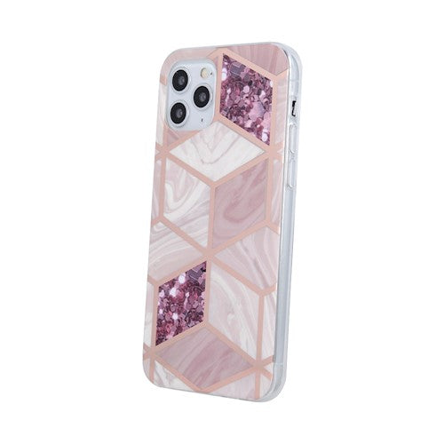 Viedtālruņa aizmugurējais vāciņš Samsung Galaxy A71 Geometric Marmur - Dažādās krāsās