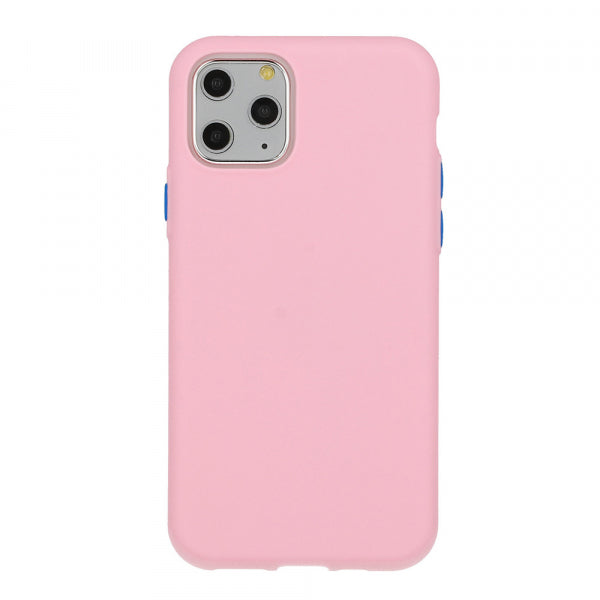 Viedtālruņa aizmugurējais vāciņš Apple iPhone 12 Mini Solid Silicone - Dažādās krāsās