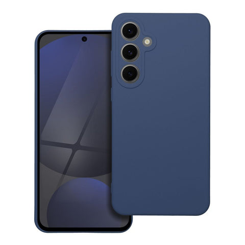 Viedtālruņa aizmugurējais vāciņš Samsung Galaxy S24 Fe Silicone Part - Zila