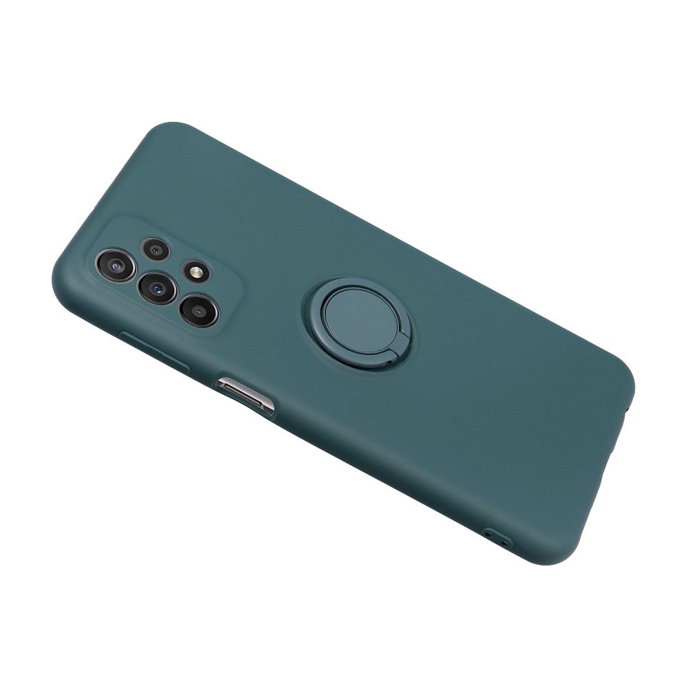 Viedtālruņa aizmugurējais vāciņš Samsung Galaxy A35 Silicone Ring case - Dažādās krāsās