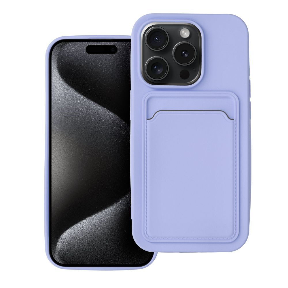Viedtālruņa aizmugurējais vāciņš Apple iPhone 15 Pro Card Case - Dažādās krāsās