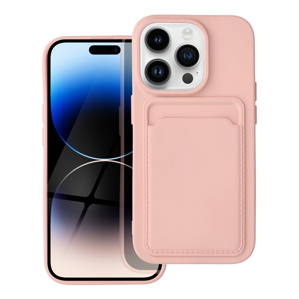 Viedtālruņa aizmugurējais vāciņš Apple iPhone 14 Pro Card Case - Dažādās krāsās