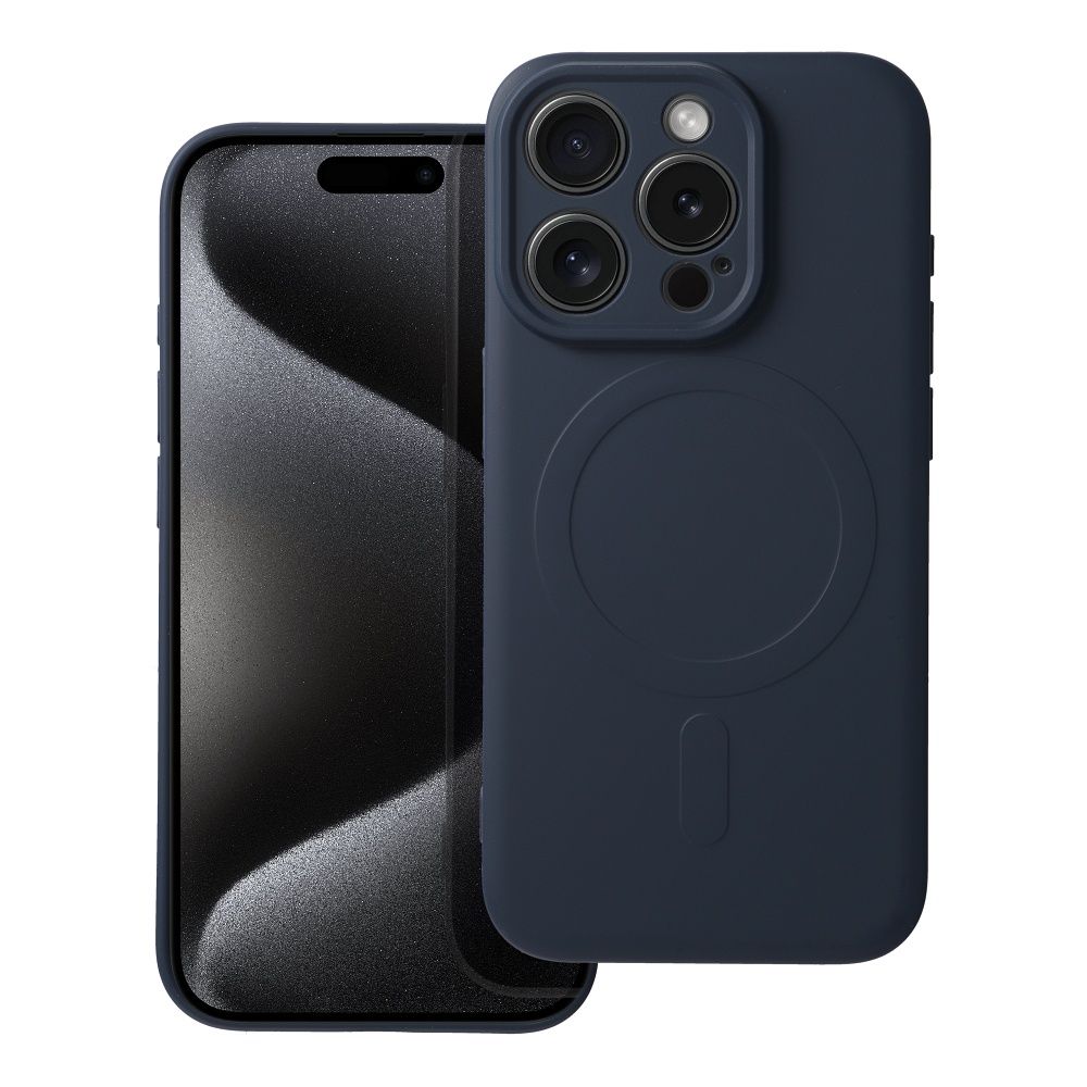 Viedtālruņa aizmugurējais vāciņš Apple iPhone 15 Pro Silicone Mag - Dažādās krāsās