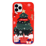 Apple iPhone 12 Pro Max Christmas Design 6 - Sarkana ar dizainu