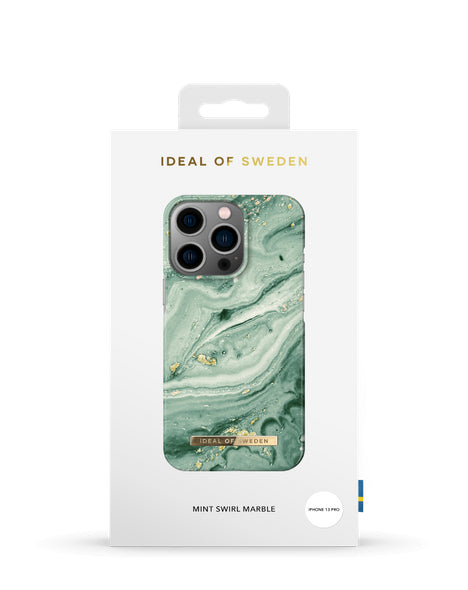 Apple iPhone 13 Pro Mint Swirl Marble - Piparmētru ar dizainu
