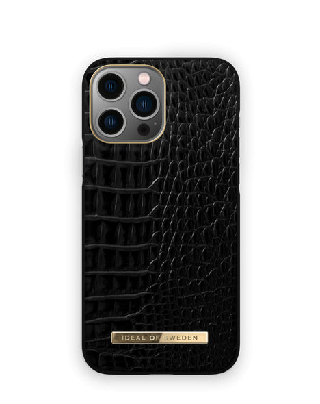 Apple iPhone 13 Pro Max Neo Noir Croco - Melna