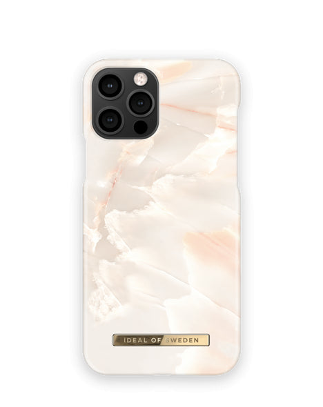 Apple iPhone 12 Rose Pearl Marble - Rozā pērļu ar dizainu