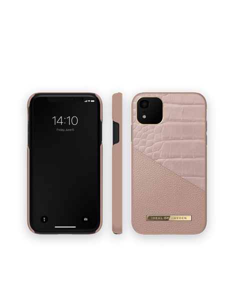 Apple iPhone 11 Rose Smoke Croco - Rozā