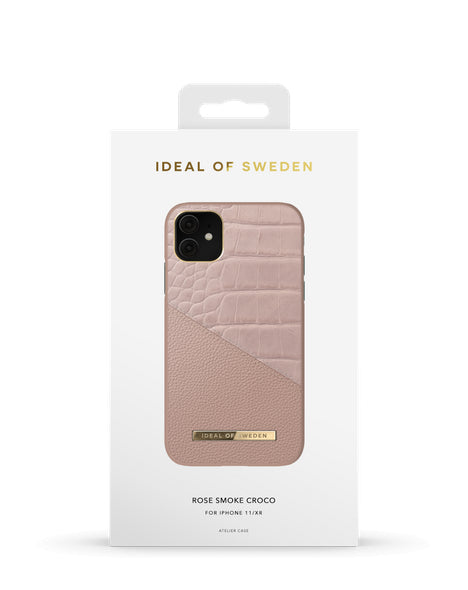 Apple iPhone 11 Rose Smoke Croco - Rozā