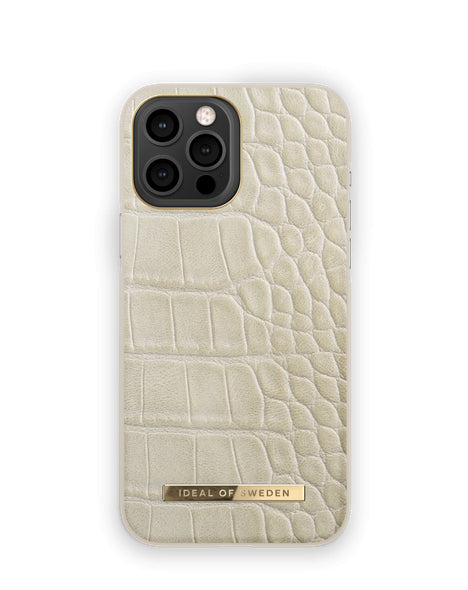 Apple iPhone 12 Pro Max Caramel Croco - Krēmkrāsas