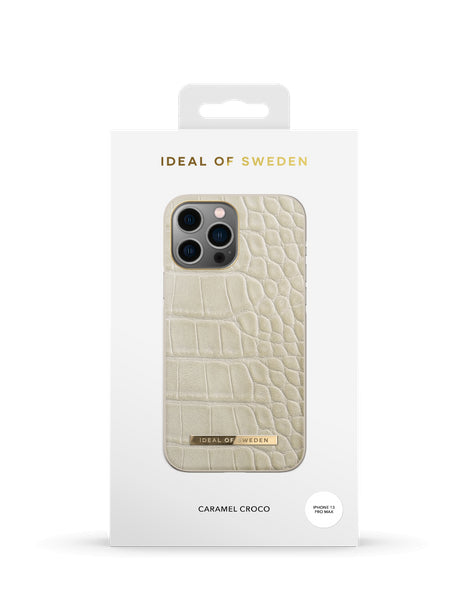 Apple iPhone 12 Pro Max Caramel Croco - Krēmkrāsas