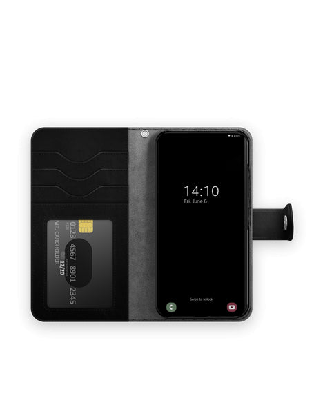 Viedtālruņa atveramais maciņš Samsung Galaxy S22 Magnet Wallet Pl - Melna