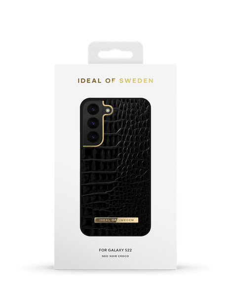 Samsung Galaxy S22 Neo Noir Croco - Melna