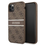 Apple iPhone 11 Pro Stripe Collection - Brūna ar dizainu