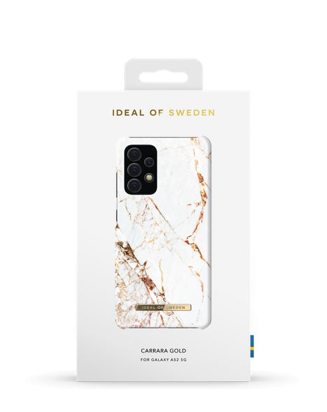 Samsung Galaxy A52 Carrara - Balta zelta ar dizainu