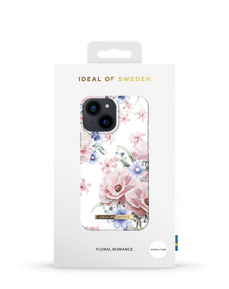 Apple iPhone 13 Mini Floral Romance - Balta maigi rozā ar dizainu