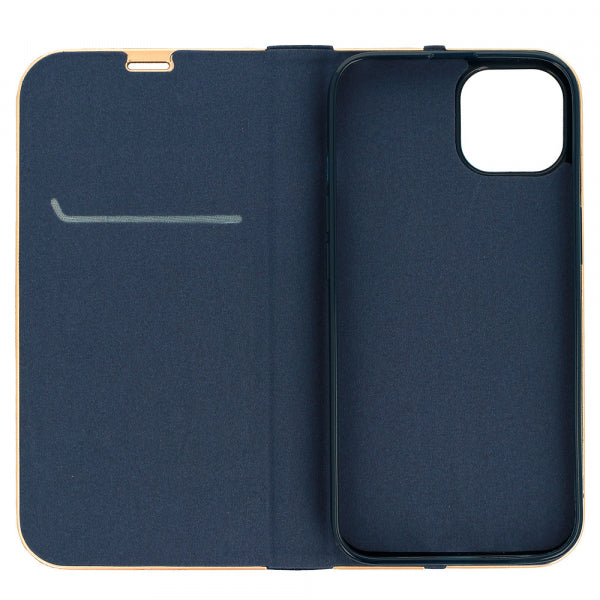 Viedtālruņa atveramais maciņš Apple iPhone 11 Book Case With Frame - Jūras zila