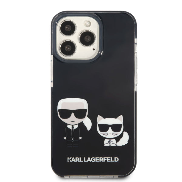 Apple iPhone 13 Pro Ikonik Karl Choupette - Melna