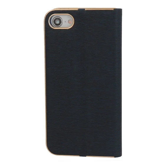 Viedtālruņa atveramais maciņš Samsung Galaxy A22 Book Case Frame Vennus - Jūras zila