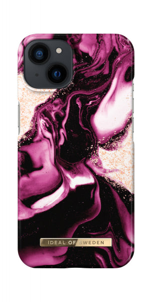 Apple iPhone 14 Golden Ruby - Tumši violeta ar dizainu