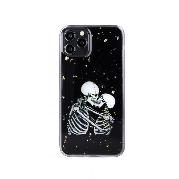Samsung Galaxy A04s Romanticskeletons 1 - Melna ar dizainu