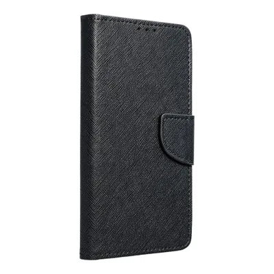 Viedtālruņa atveramais maciņš Samsung Galaxy A41 Fancy Book - Melna