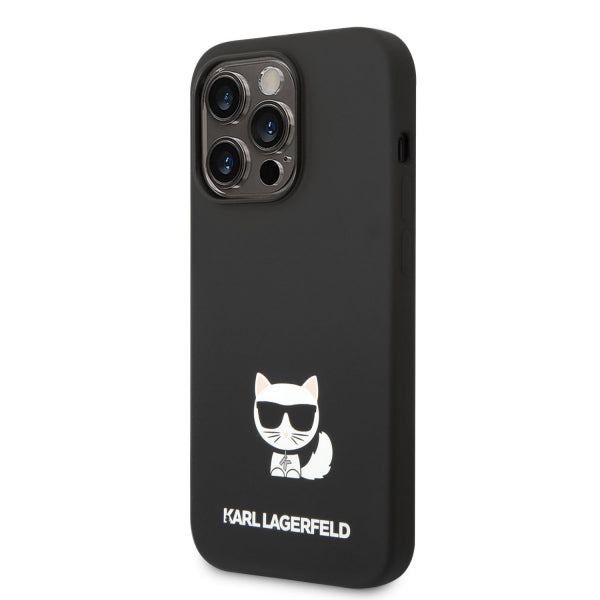 Apple iPhone 14 Pro Silicone Ikonik - Melna