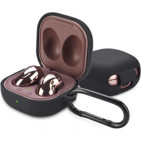 Bezvadu austiņu apvalks Samsung Galaxy Buds 2 Pro Tech Protect Icon 2 - Melna
