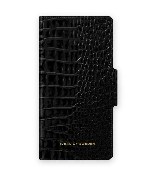 Viedtālruņa atveramais maciņš Samsung Galaxy S23 Ultra Neo Noir Croco - Melna