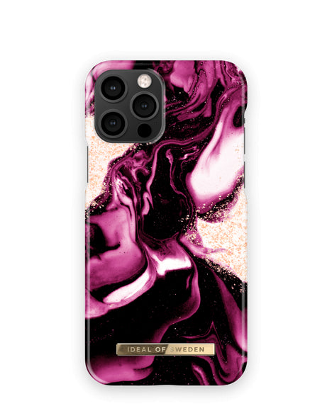 Apple iPhone 13 Golden Ruby - Tumši violeta ar dizainu