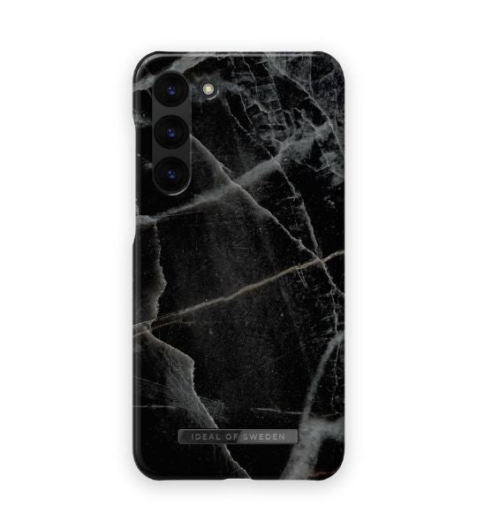 Samsung Galaxy S23 Black Thunder Marble - Melna pelēka ar dizainu
