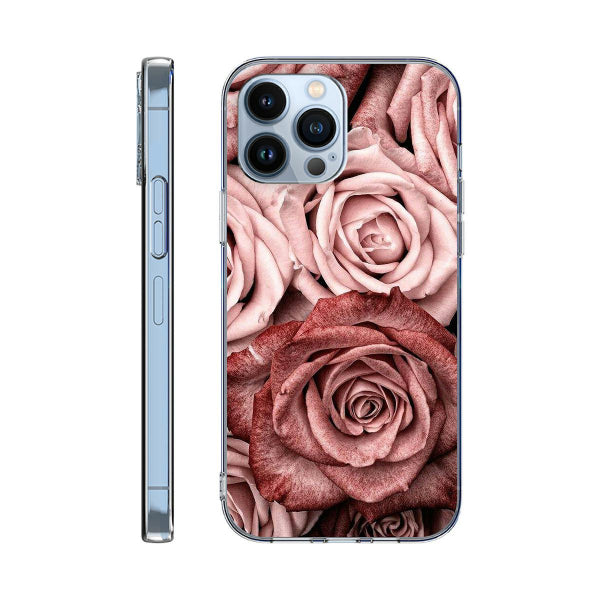 Samsung Galaxy A54 Paint Case K6 - Rozā ar dizainu
