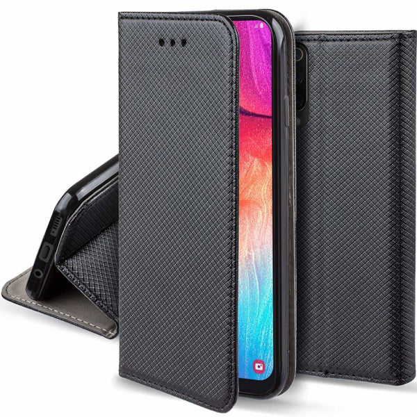 Viedtālruņa atveramais maciņš Samsung Galaxy A14 Book Magnet - Melna