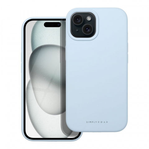 Viedtālruņa aizmugurējais vāciņš Apple iPhone 15 Cloud Skin - Zila