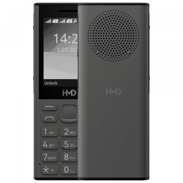 HMD 130 Music DUAL Sim - Melna