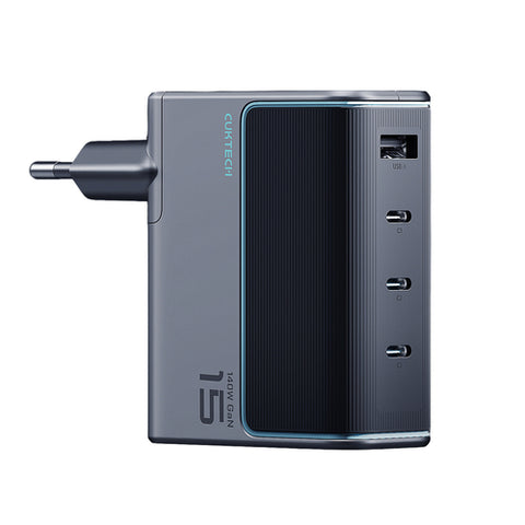 Lādētājs Cuktech 140W GAN - Pelēka