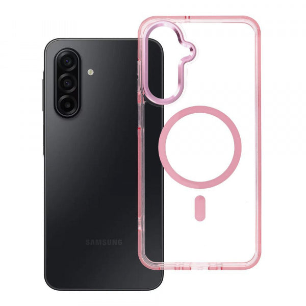 Vāciņš Samsung Galaxy A17 / A18 Clear Hyb Mag - Dažādās krāsās